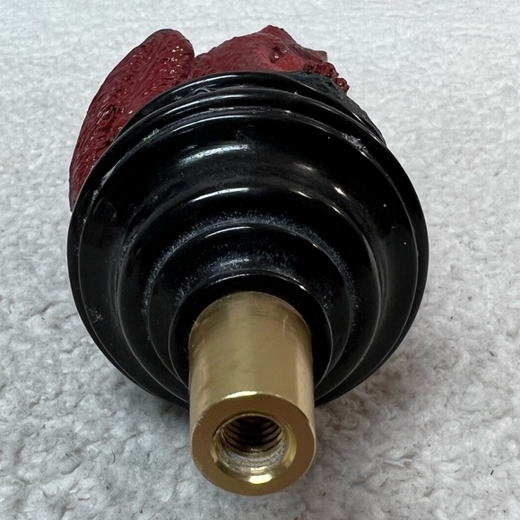 Vintage "Red Wolf Howling" Beer Tap Art Sculpture - Picture 6 of 7